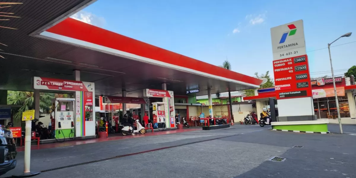 Ilustrasi SPBU Pertamina (Pinterest)