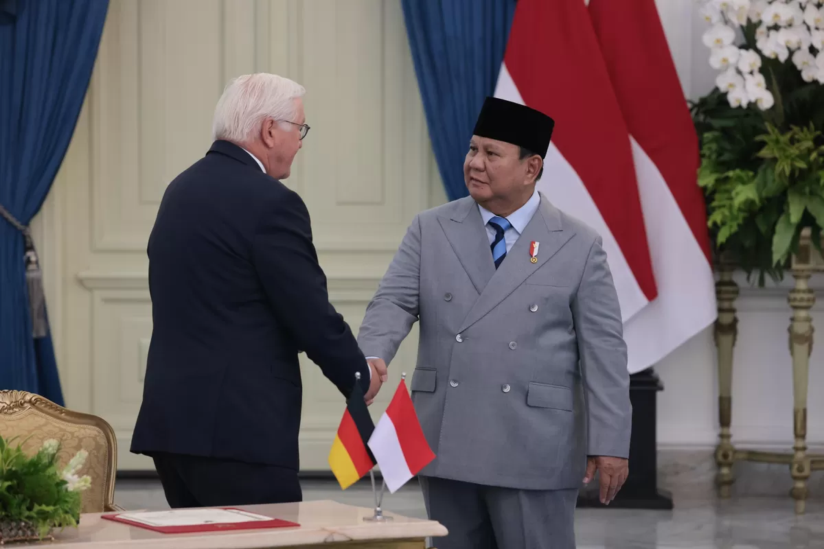 Indonesia-Jerman berkomitmen jaga perdamaian dan stabilitas global. (Press Release Badan Komunikasi Pemerintah (Bakom) RI)