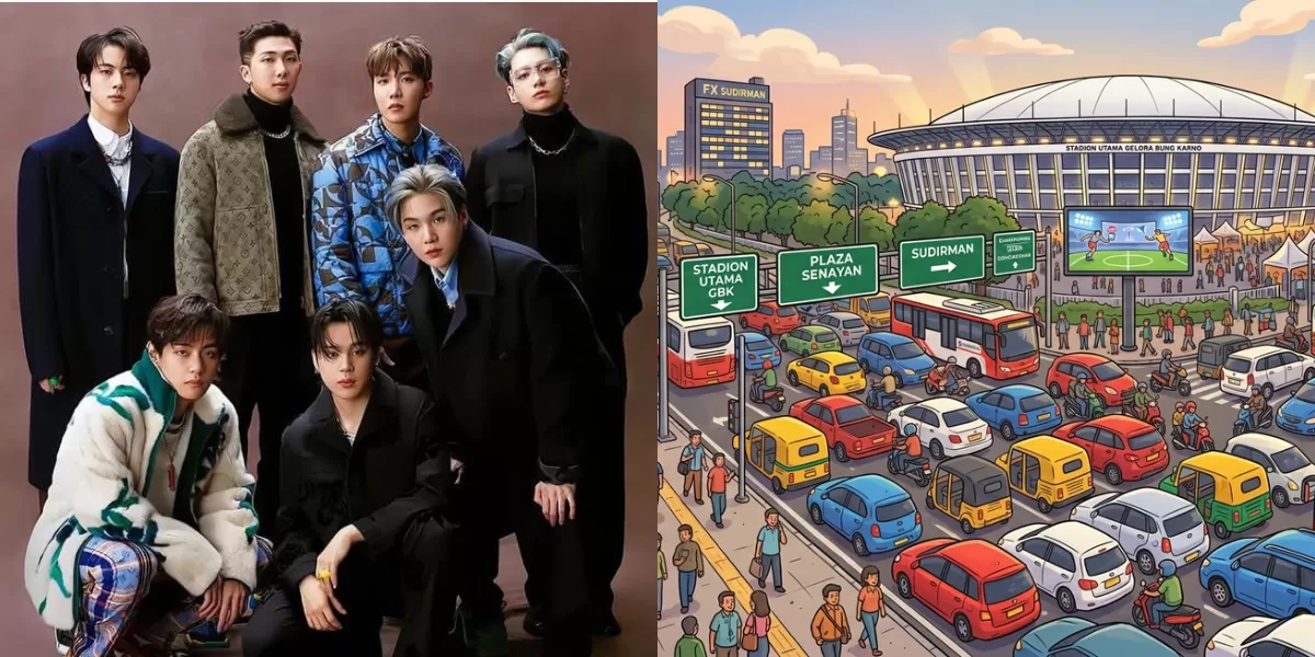 Harga Tiket Konser BTS Hari Ketiga, Intip Seat Map Panggung 360 Derajat Stadion Utama GBK