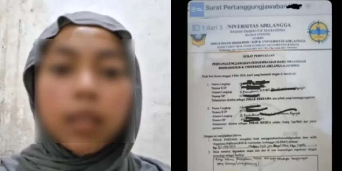 Fakta terkini terkait dugaan skandal korupsi yang melibatkan mahasiswa Unair dalam pengurusan dana iuran KIP-K (Instagram.com/@unairjournal)