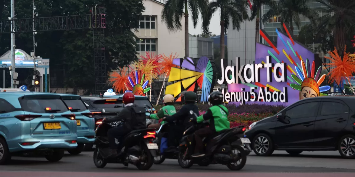 Perayaan malam puncak HUT Jakarta digelar Sabtu ini, simak rekayasa lalu lintas dan rute alternatif yang bisa dilalui warga. (Dishub DKI Jakarta)