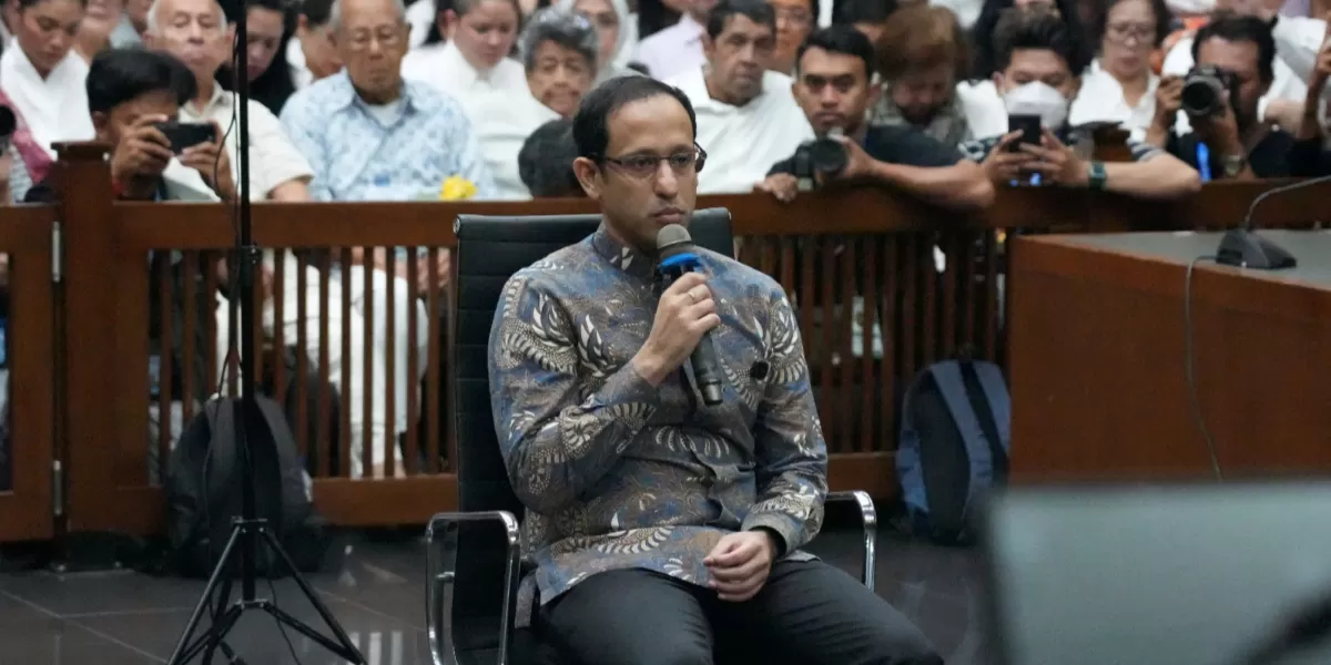 Kejagung RI ajukan banding atas vonis Pengadilan Tipikor terhadap Nadiem Makarim yang terseret kasus korupsi Chromebook. (Kejagung RI)