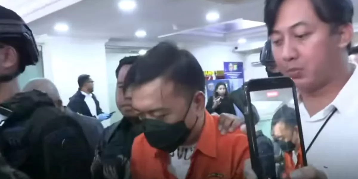 Polri limpahkan Don Ritto, salah satu tersangka kasus korupsi dan TPPU kepada Kejaksaan Agung belum lama ini. (Tangkapan layar YouTube Liputan6)