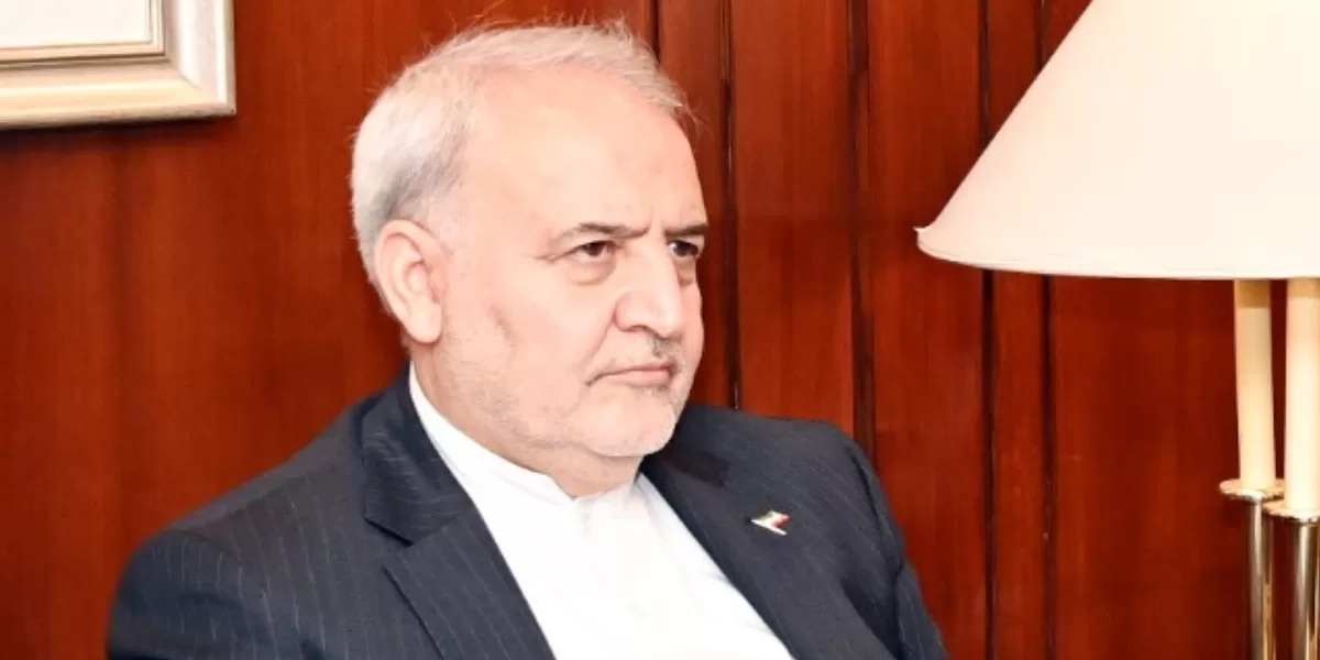 Dubes Iran untuk Pakistan mengatakan Amerika Serikat langgar nota kesepahaman Islamabad dan meminta dunia mengecam serangan AS. (X.com/@IranAmbPak)