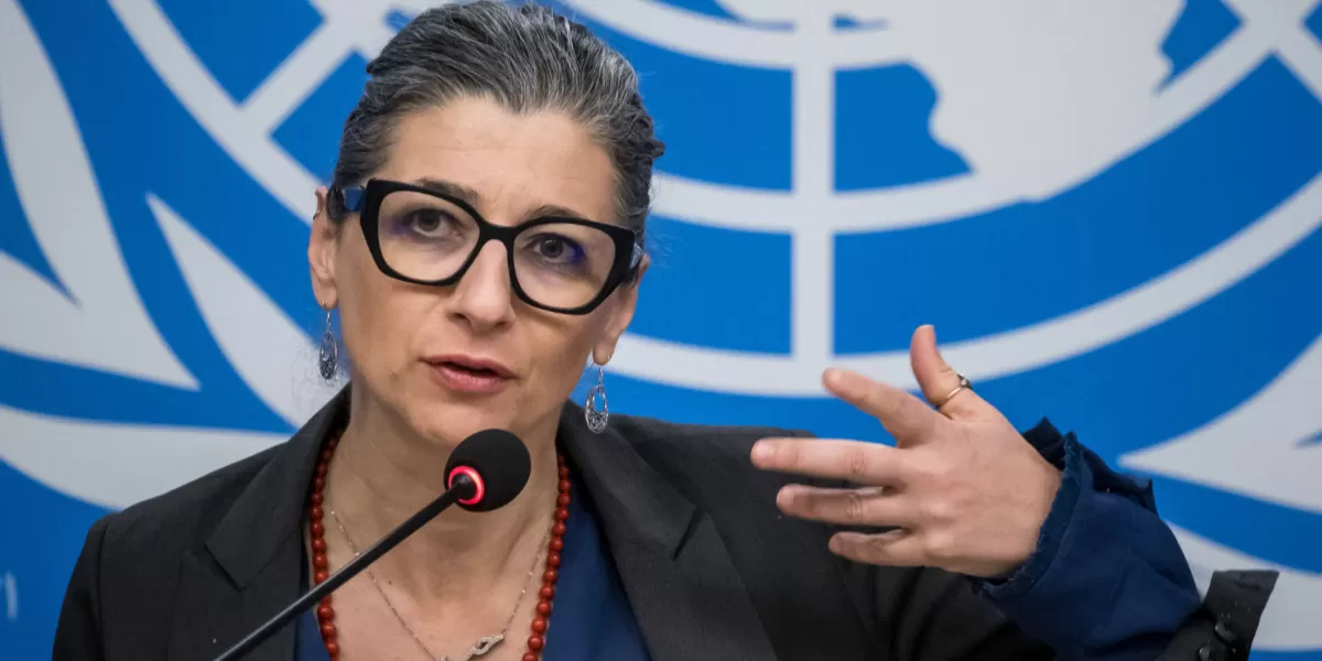 Pelapor PBB untuk Palestina, Francesca Albanese kritik pernyataan tujuh negara soal permukiman E1 Israel. (pchrgaza.org)