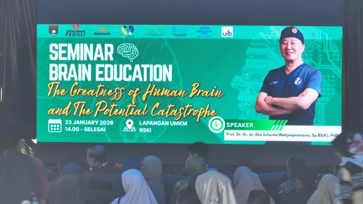 Seminar Brain Education bertajuk &ldquo;The Greatness of Human Brain &amp; the Potential Catastrophe&rdquo;