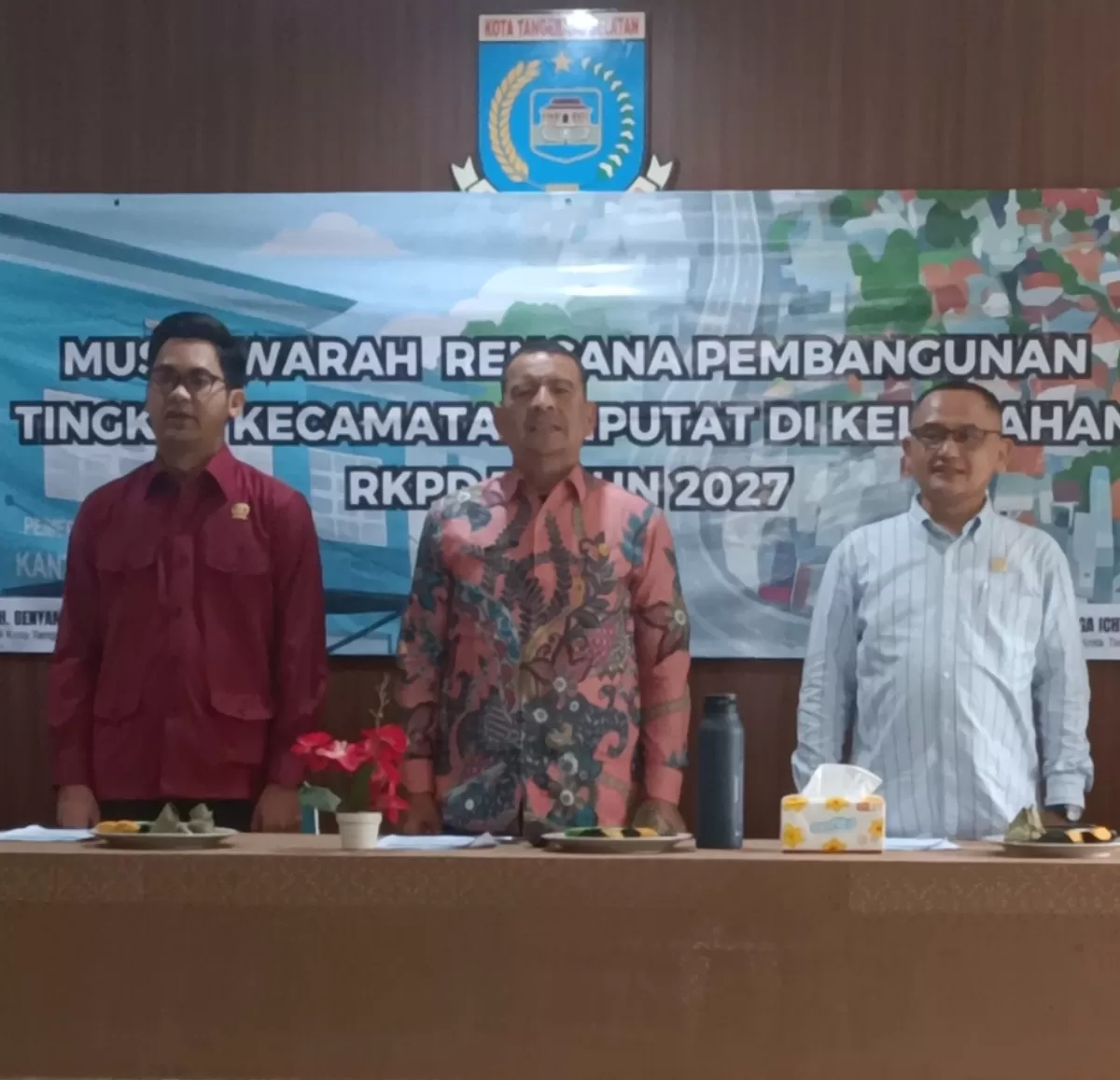 Anggota DPRD Kota Tangerang Selatan dari Fraksi PDI Perjuangan, Emilio Reyhan, S.Sos