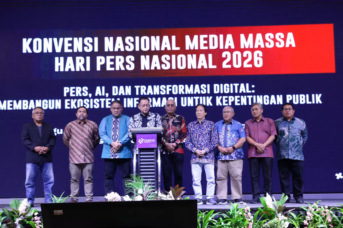 Penandatanganan deklarasi tersebut berlangsung dalam Konvensi Nasional Media Massa bertajuk &ldquo;Pers, AI, dan Transformasi Digital: Membangun Ekosistem Informasi untuk Kepentingan Publik&rdquo;