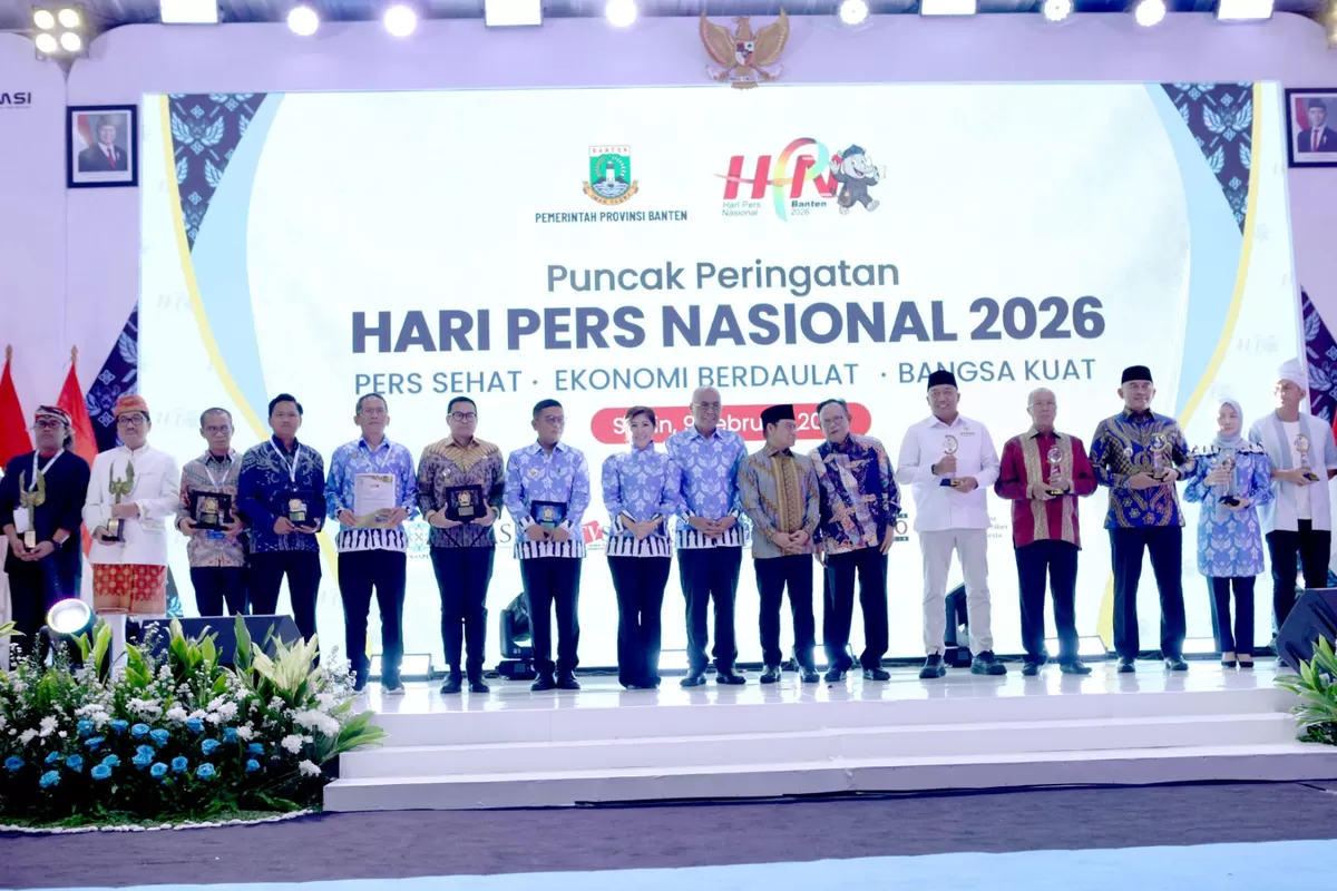 Peringatan Hari Pers Nasional (HPN) 2026 digelar di Kota Serang, Provinsi Banten