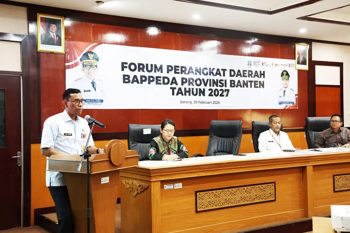 Asisten Perekonomian dan Pembangunan Setda Provinsi Banten Budi Santoso