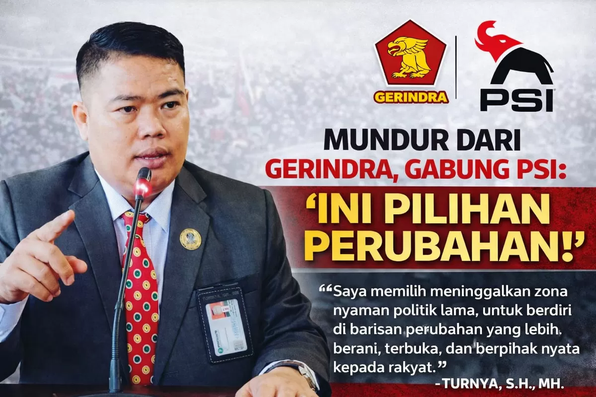 Turnya dalam pernyataan resminya kepada media.
