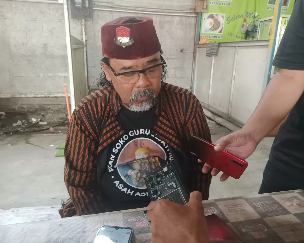 Ketua Paguyuban Pamulang Permai I, Gus Amos Sugianto kecewa, hasil pertemuan tidak sesuai harapan.
