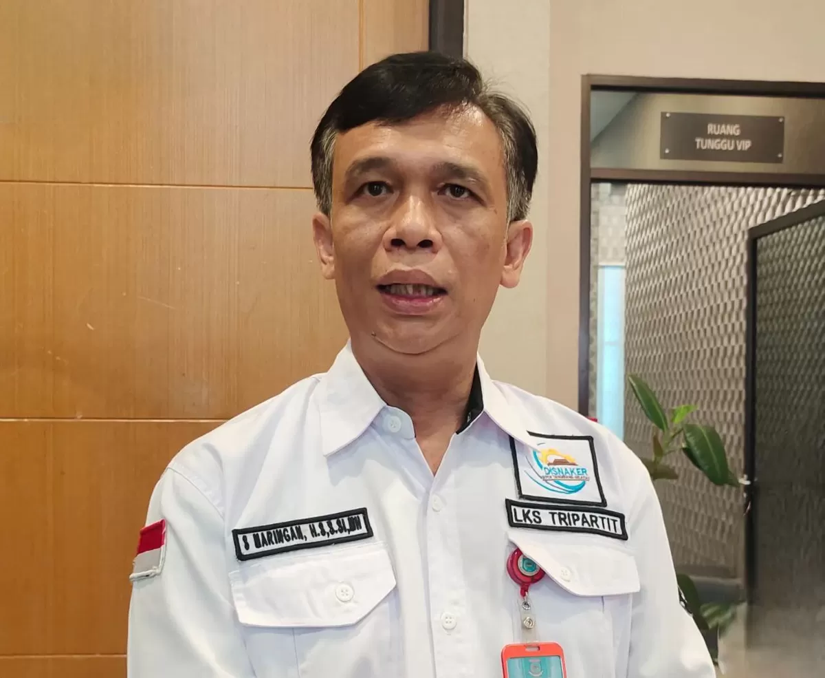 Kepala Dinas Tenaga Kerja Kota Tangsel Sabam Maringan menegaskan, pihaknya berkomitmen mengawal pembayaran THR