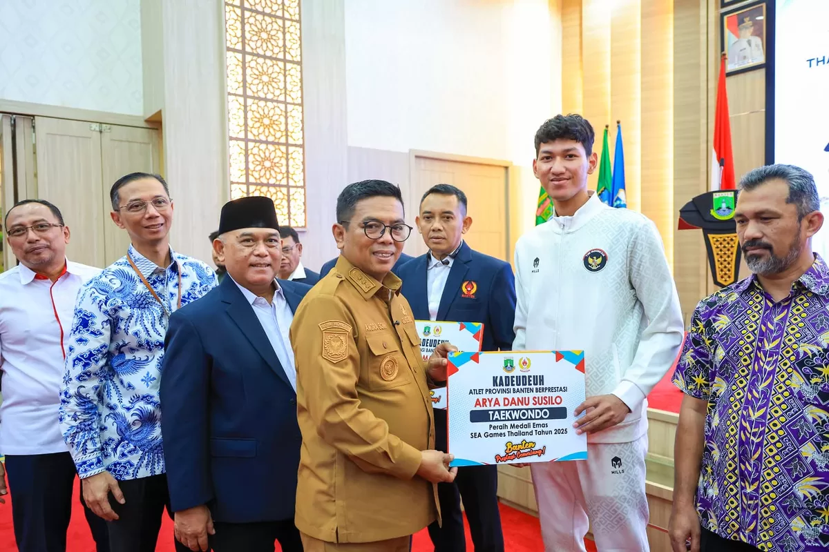 Atlet asal Provinsi Banten yang telah berlaga pada ajang SEA Games 2025 di Thailand serta Pekan Olahraga Mahasiswa Nasional (Pomnas) 2025.
