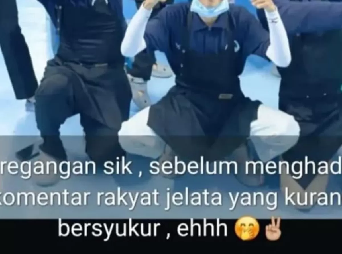 Viral unggahan status WA salah satu petugas SPPG di Purbalingga, Jawa Tengah. (Instagram/info_purbalingga)