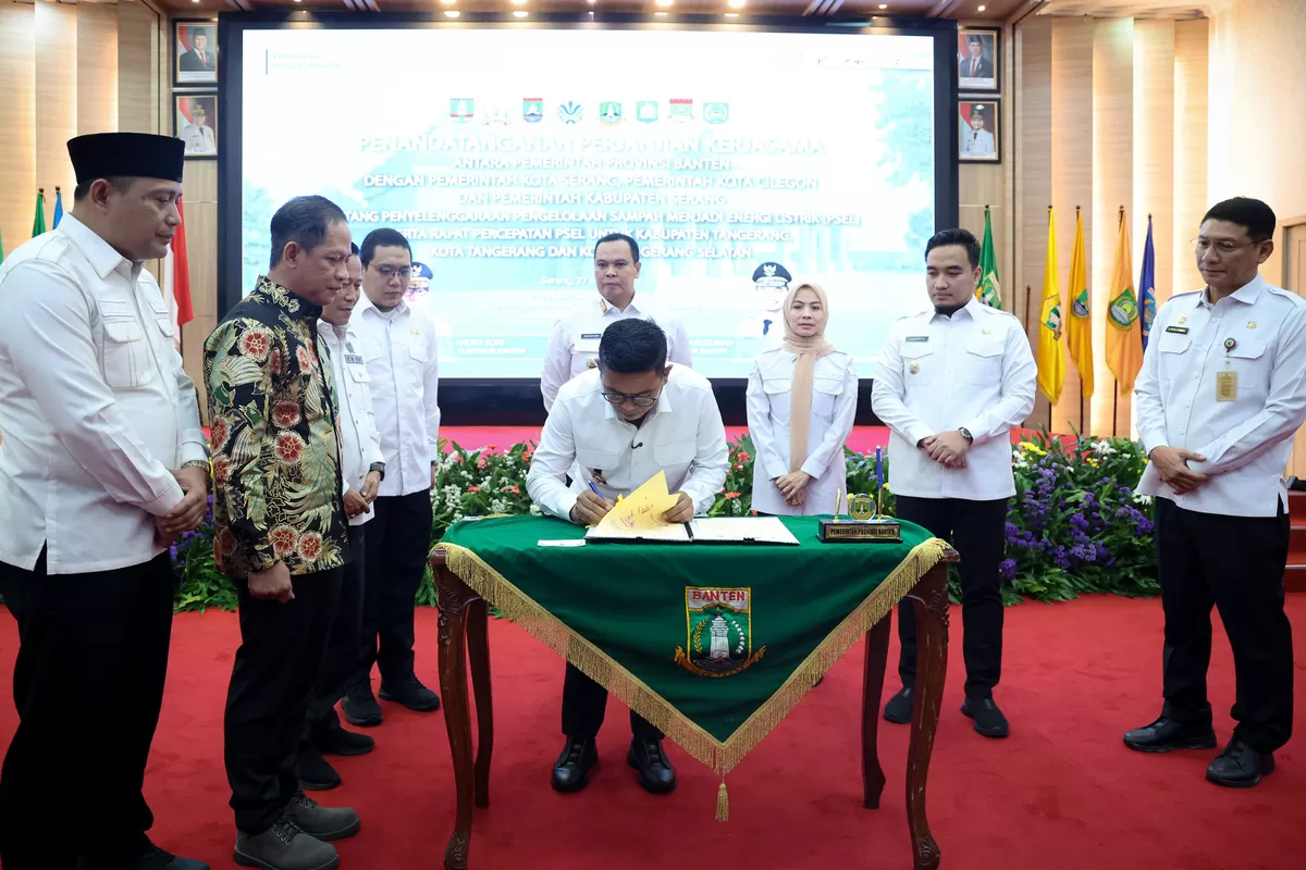 Percepatan Pengolahan Sampah menjadi Energi Listrik (PSEL) sebagai bagian dari upaya penanganan sampah dan penguatan ketahanan energi.