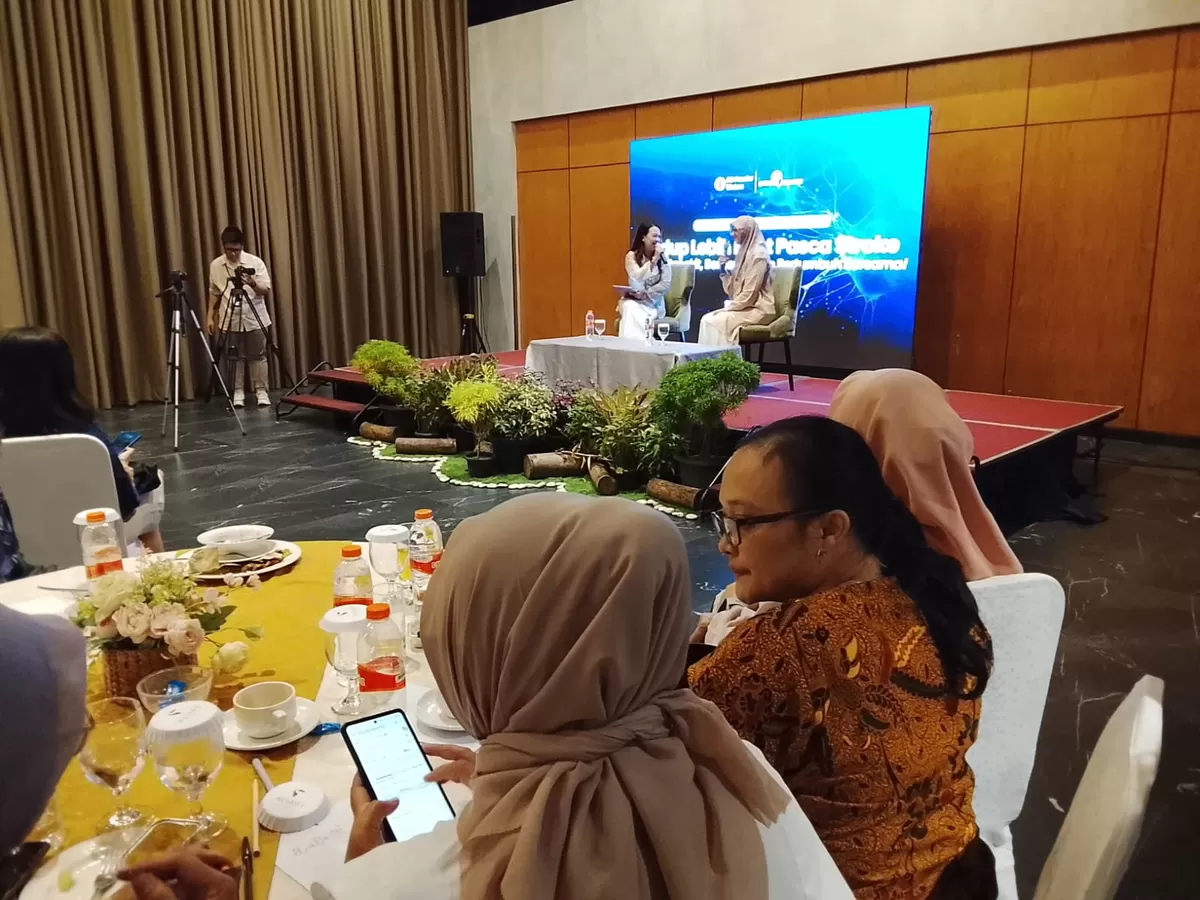 Acara Halal Bihalal &amp; Gathering Stroke Survivor: Stronger than Ever! yang digelar di Ballroom Phoenix, Aviary Hotel Bintaro