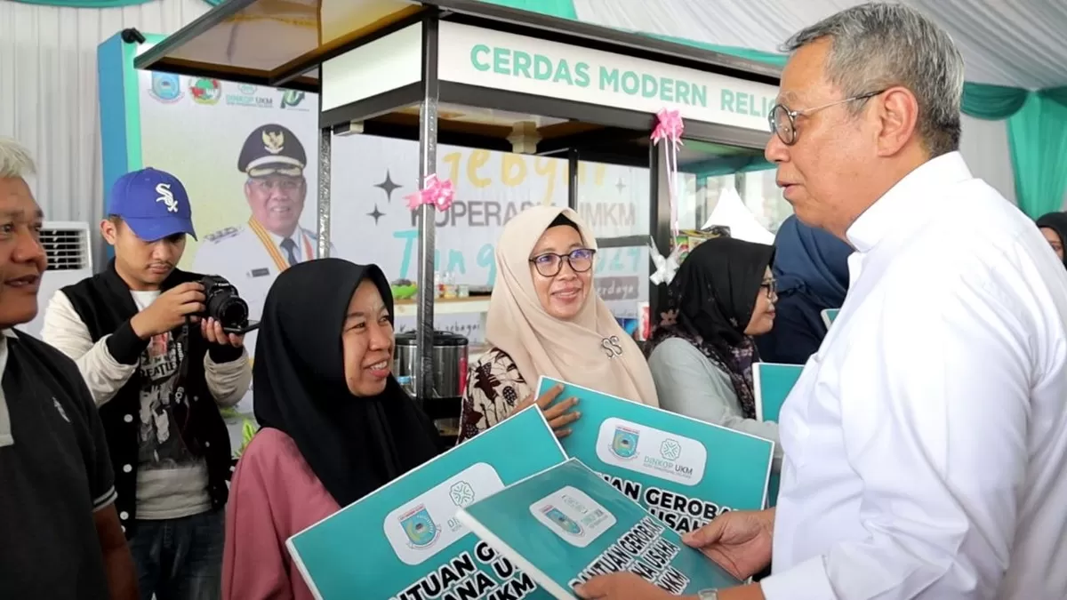 Wali Kota Tangerang Selatan, Benyamin Davnie, menegaskan bahwa pemerintah akan terus hadir memberikan dukungan penuh kepada pelaku UMKM