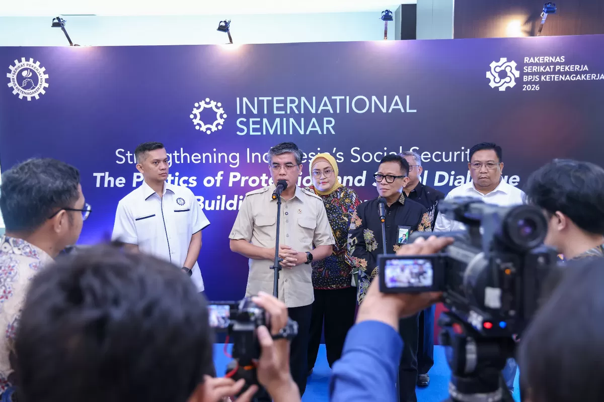 Seminar Strengthening Indonesia&rsquo;s Social Security: The Politics of Protection and The Role of Social Dialogue in Building the Welfare State di Jakarta