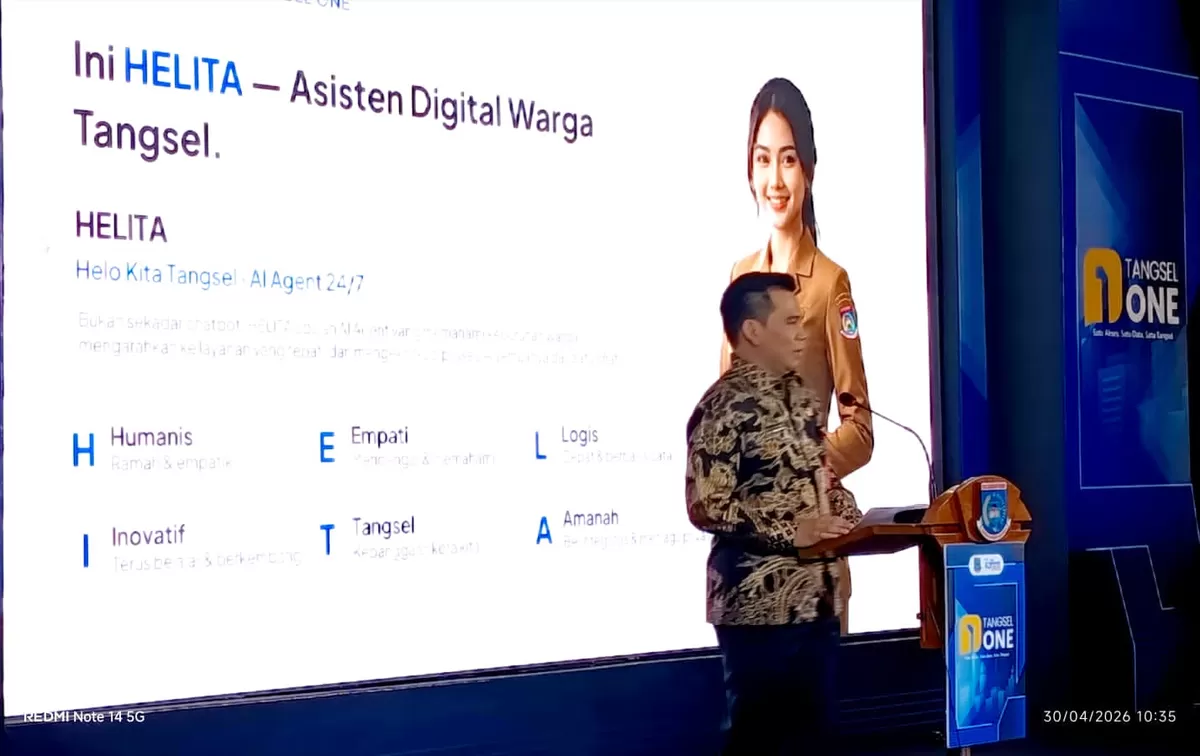 Kepala Dinas Kominfo Kota Tangerang Selatan, Tb. Asep Nurdin, dalam sambutan pembukaannya menyampaikan bahwa kehadiran TangselOne merupakan puncak dari perjalanan panjang transformasi digital 
