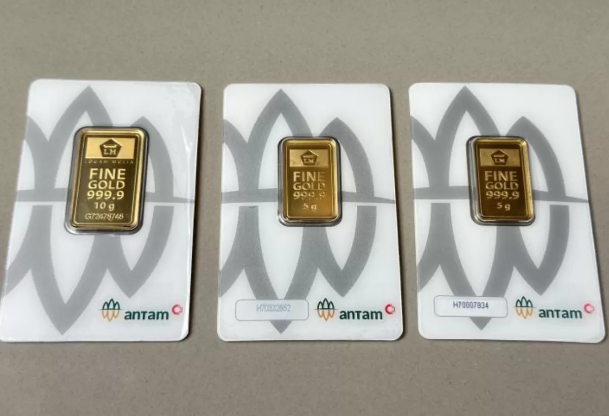 Harga Emas Hari Ini melejit, Harga Emas Antam 4 Mei 2026 Sentuh Rp2,79 Juta.