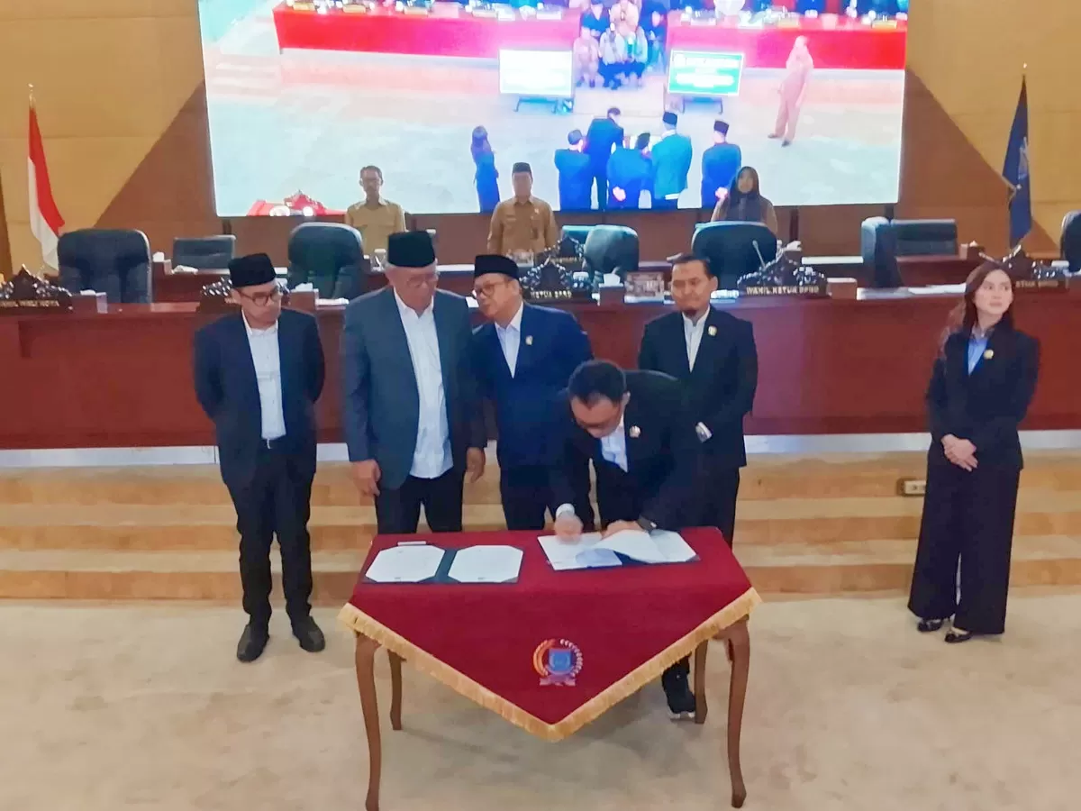 LKPJ Wali Kota Tahun 2025 serta persetujuan bersama terhadap Raperda Rencana Tata Ruang Wilayah (RTRW) Tahun 2024&ndash;2025