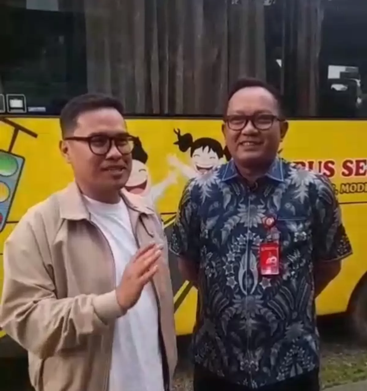 Wakil Wali Kota Tangerang Selatan, Pilar Saga Ichsan, menegaskan operasional bus sekolah dipastikan aman hingga Desember 2026.