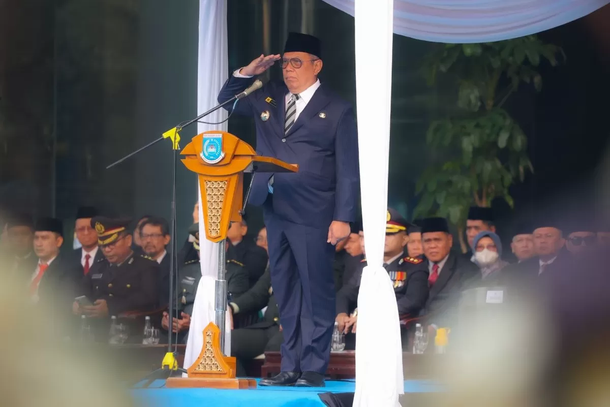 Upacara Peringatan Hari Lahir Pancasila Tahun 2026 di Lapangan Pusat Pemerintahan Kota Tangerang Selatan