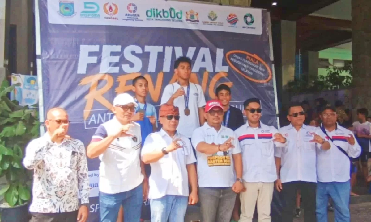 Ajang yang berlangsung di Kolam Renang Damai Indah Golf BSD, Sabtu (25/7/2026) itu dinilai menjadi langkah strategis dalam pembinaan atlet renang usia dini 