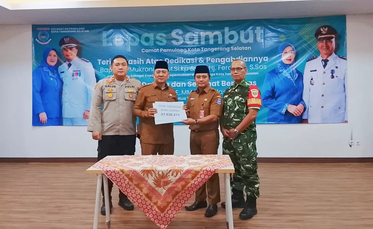 Momentum tersebut menjadi ajang penghormatan atas dedikasi H. Mukroni, SE., M.Si.KP. yang kini mengemban amanah baru