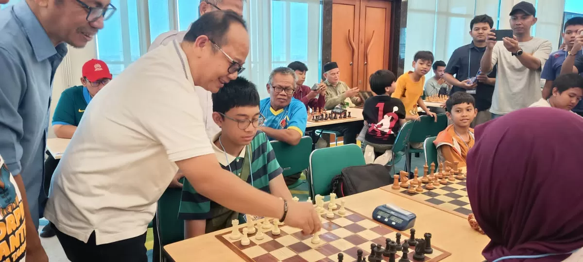 Turnamen Catur PWI Kota Tangerang Selatan sebagai bagian dari persiapan menuju Pekan Olahraga Provinsi (PORPROV) VII Banten 2026.