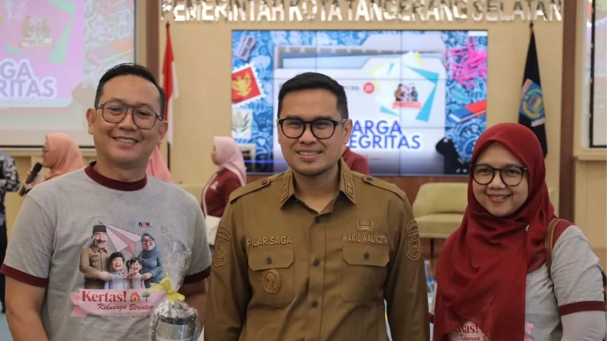 Bimbingan Teknis Keluarga Berintegritas yang berlangsung di Ruang Blandongan Lantai 4, Pusat Pemerintahan Kota (Puspemkot) Tangsel