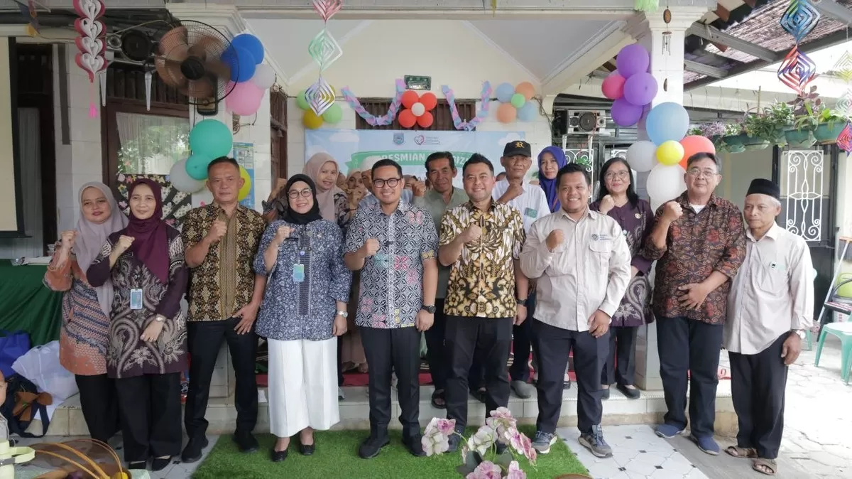 Pilar saat menghadiri Launching Pos Gizi Tahun 2026 di Kelurahan Jombang, Kamis (24/9/2026).