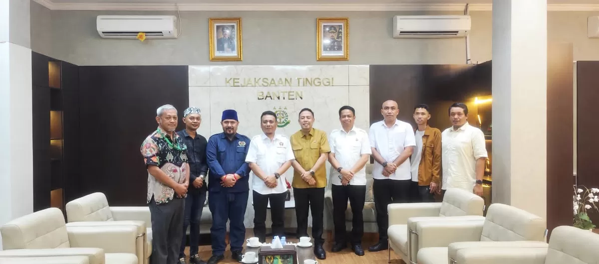 Pertemuan jajaran PWI Banten dengan Kejati Banten di Kantor Kejati Banten, Selasa (29/9/2026).