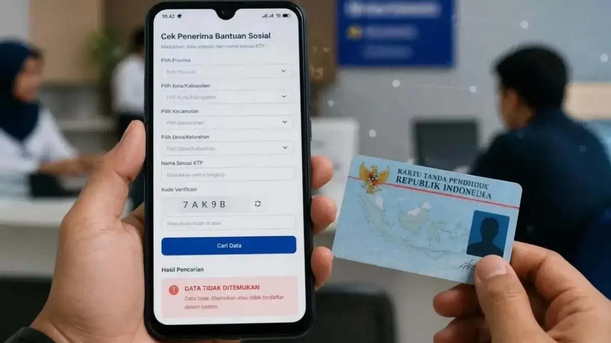 Cek data penerima bansos melalui situs resmi Kemensos menggunakan NIK KTP. Simak langkah pencarian dan cara memperbarui data yang tidak sesuai. (Puspitawat/Tatar Media)