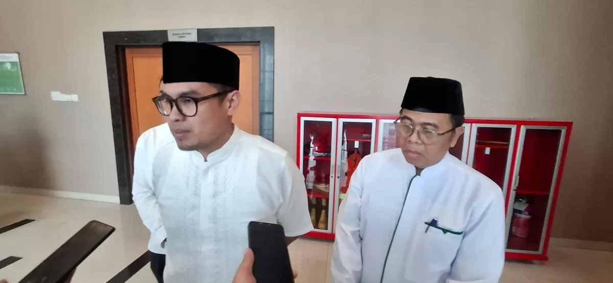 Pleno pembahasan Rencana Anggaran Biaya (RAB) di Aula Blandongan, Lantai 4, Pusat Pemerintahan Kota Tangerang Selatan
