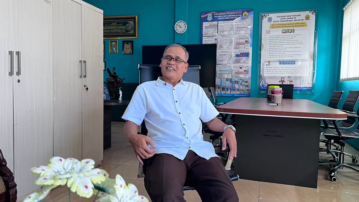 Kepala SMPN 10 Tangsel, Kunardi, memberikan klarifikasi mengenai kronologi kejadian yang disebut berlangsung di luar lingkungan sekolah dan di luar jam belajar.