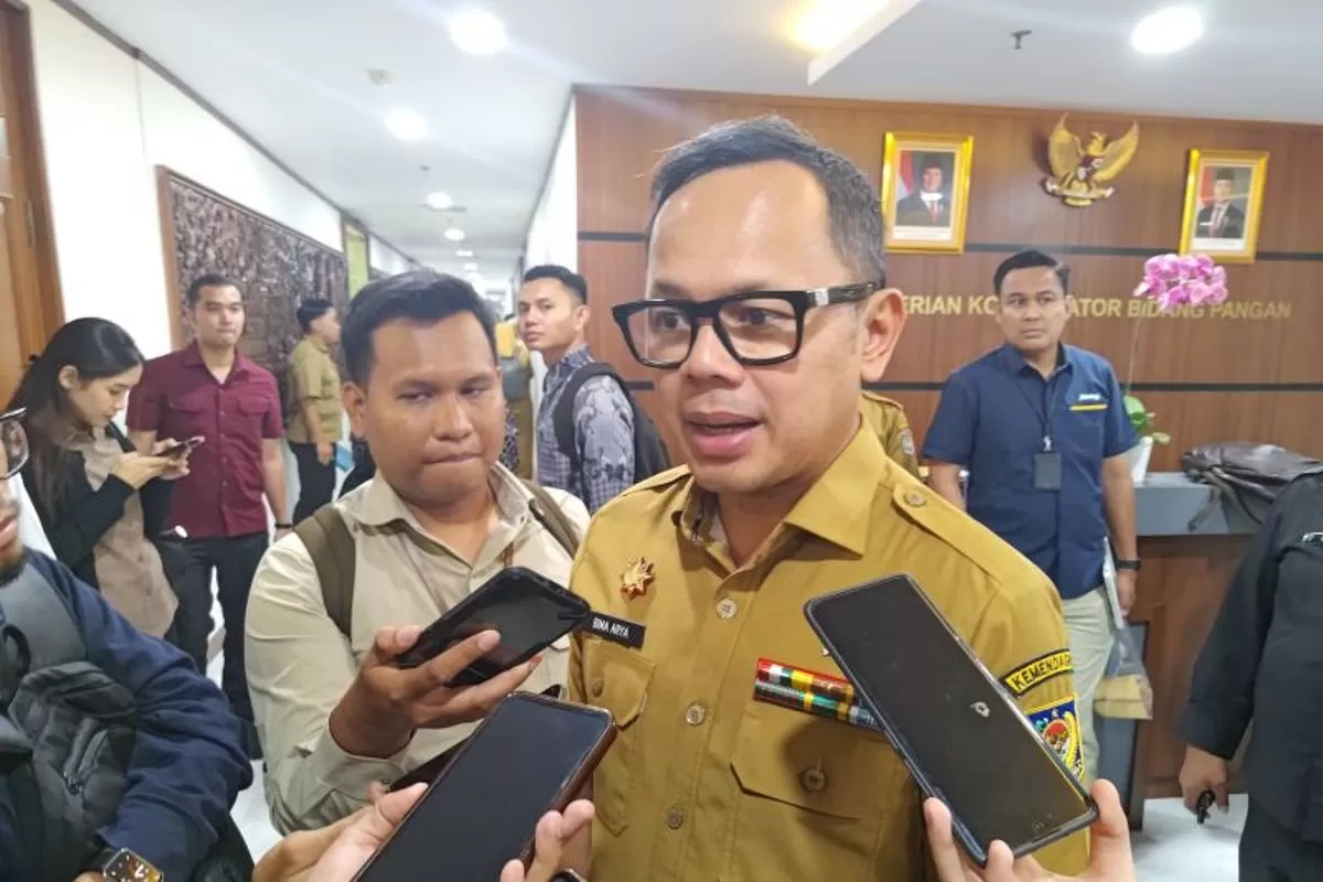 Wakil Menteri Dalam Negeri Bima Arya Sugiarto dorong daerah menfaatkan program nasioanl. ((ANTARA/Aria Ananda))