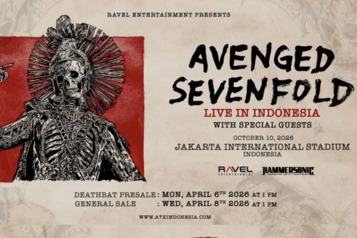 Dapatkan info lengkap tentang war tiket Avenged Sevenfold Jakarta 2026, harga tiket, dan tips sukses membeli tiket konser!