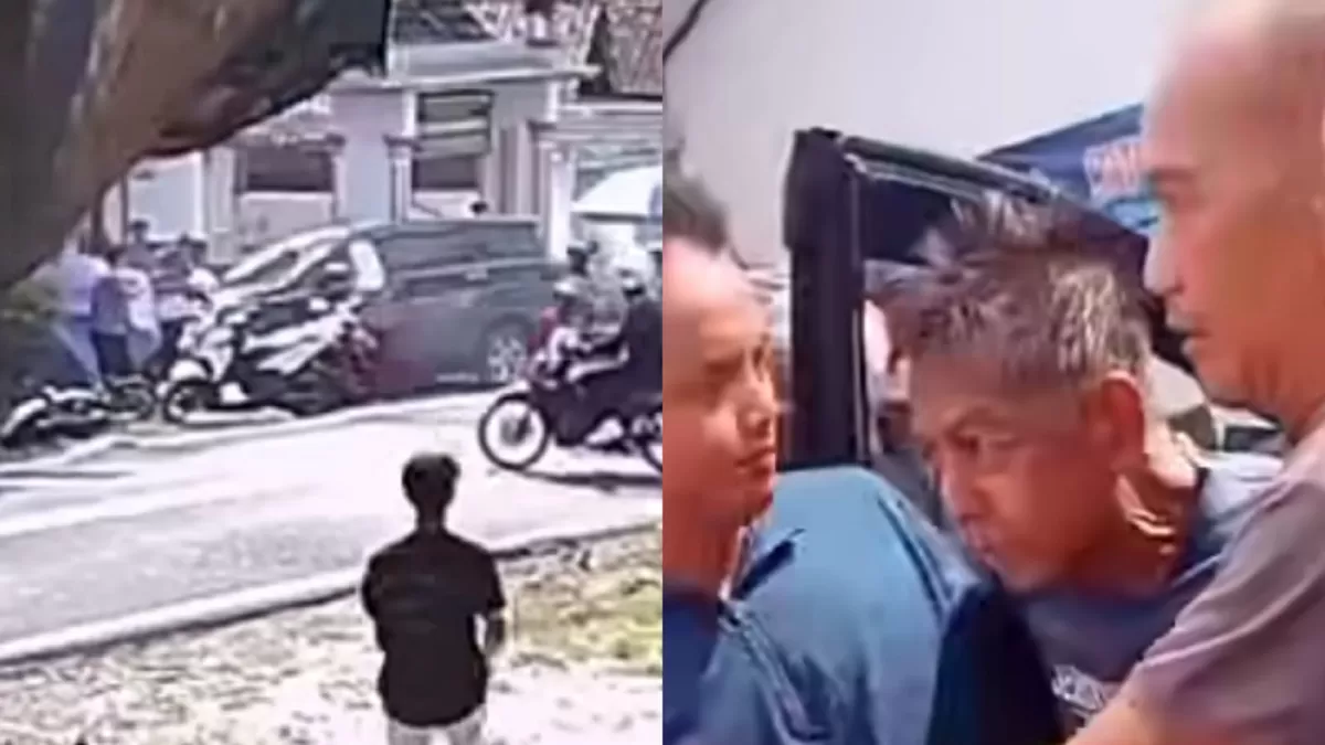Kejadian mobil milik Kepala Dinas di Pandeglang tabrak kerumunan siswa SD. (Instagram/pesonabantenofficial)
