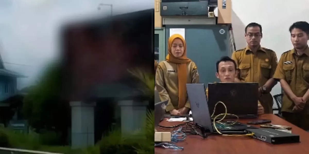Menyoroti viralnya videotron berisi adegan tak senonoh yang hebohkan warga di kawasan Tugu Naruto, Melawi, Kalimantan Barat. (Instagram.com@reset.feeds)