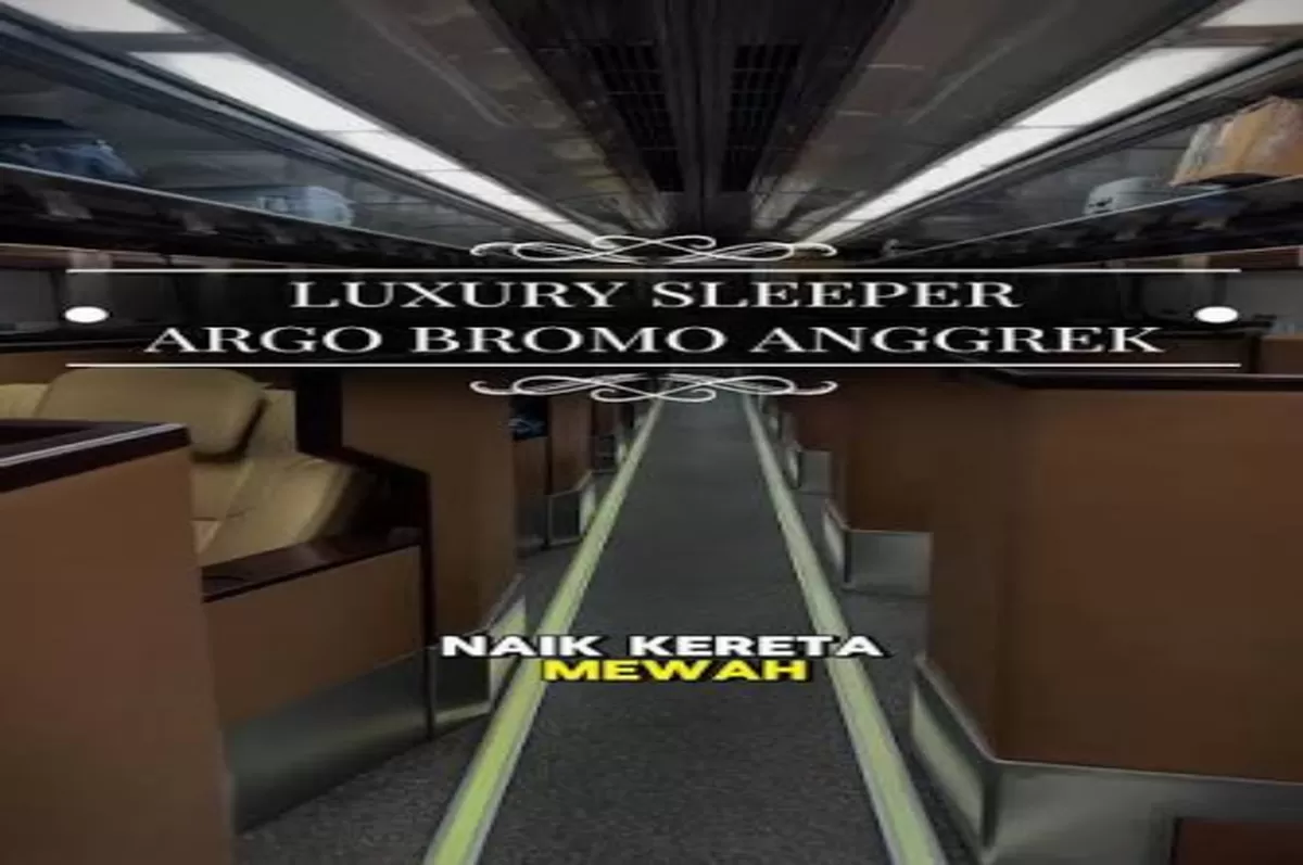 Jadwal dan Harga KA Argo Anggrek Luxury Sleeper Semarang&ndash;Jakarta Januari 2026 (Instagram )