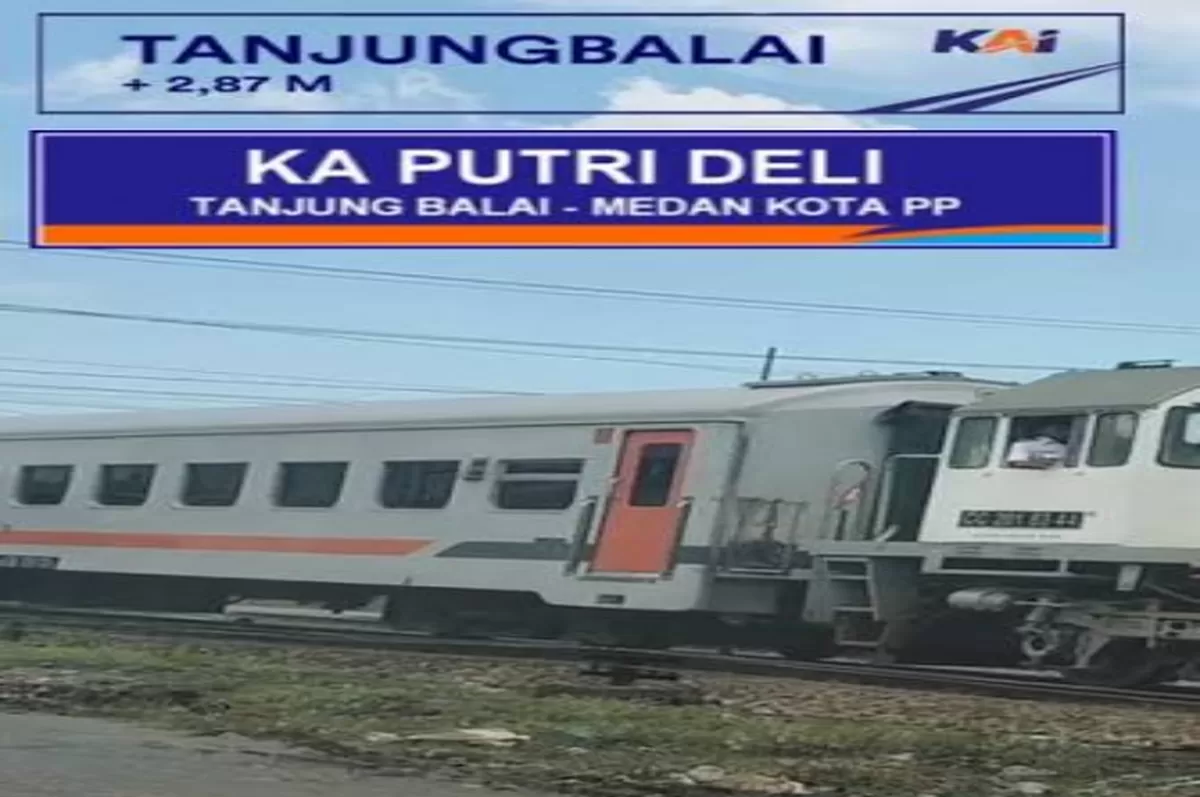 Harga dan Rute KA Putri Deli, Rute Medan - Tanjung Balai Januari 2026: Tips Naik Kereta dan Cara Booking Online (Instagram )