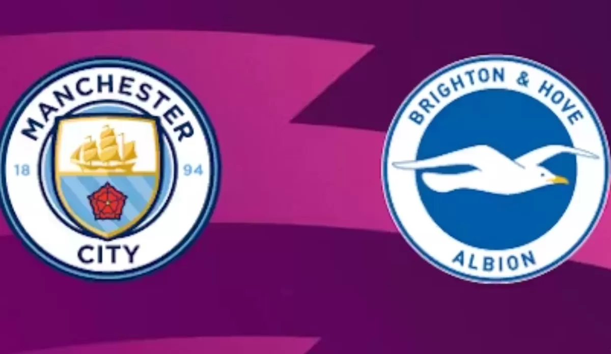Man City Vs Brighton (one football)