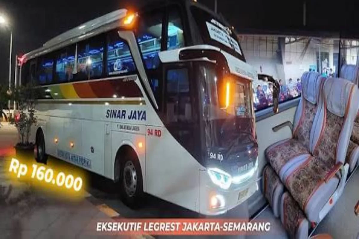 Rute PO Sinar Jaya Jakarta - Semarang Update Januari 2026: Estimasi Jadwal, Harga, dan Agen Resmi (Tangkapan layar / youtube)