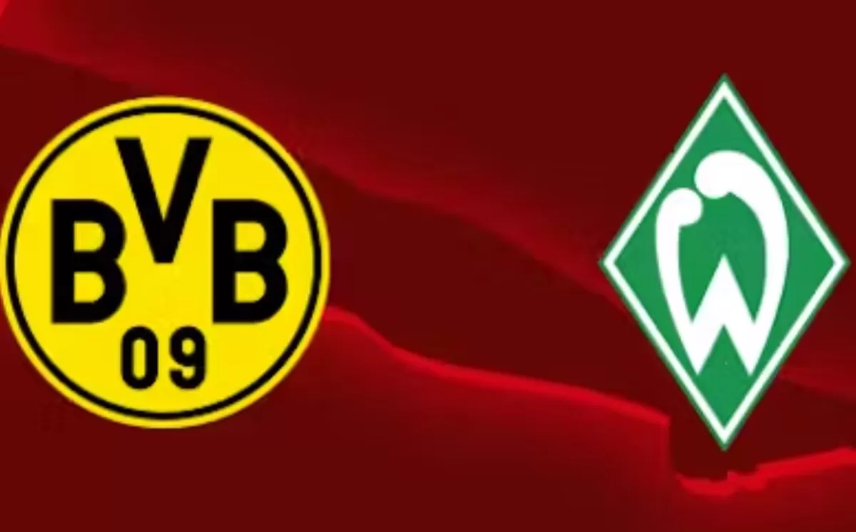 Borussia Dortmund Vs Werder Bremen (one football)