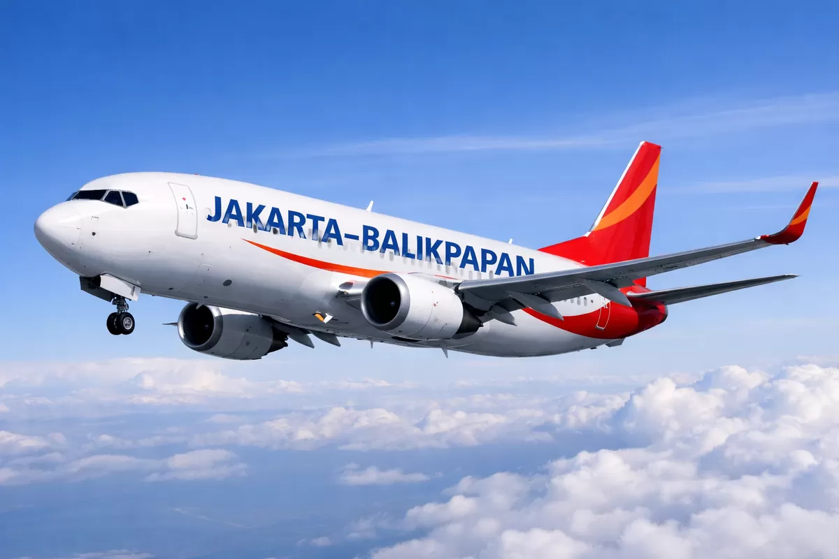 Rahasia Penumpang Cerdas, Jam Terbang Terbaik Jakarta&ndash;Balikpapan Januari 2026 (Ilustrasi gambar )