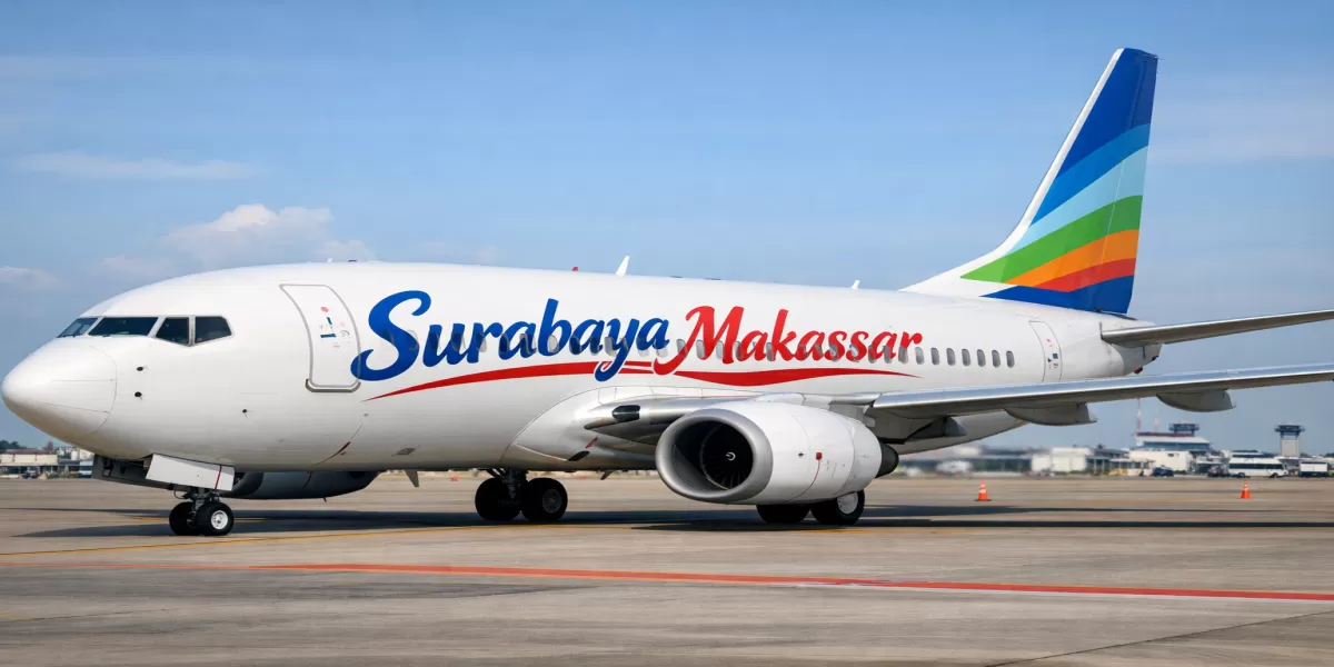 Cek Disini! Jam Terbang Favorit Surabaya&ndash;Makassar Januari 2026, Panduan Lengkap Rute Luar Pulau (Ilustrasi gambar )