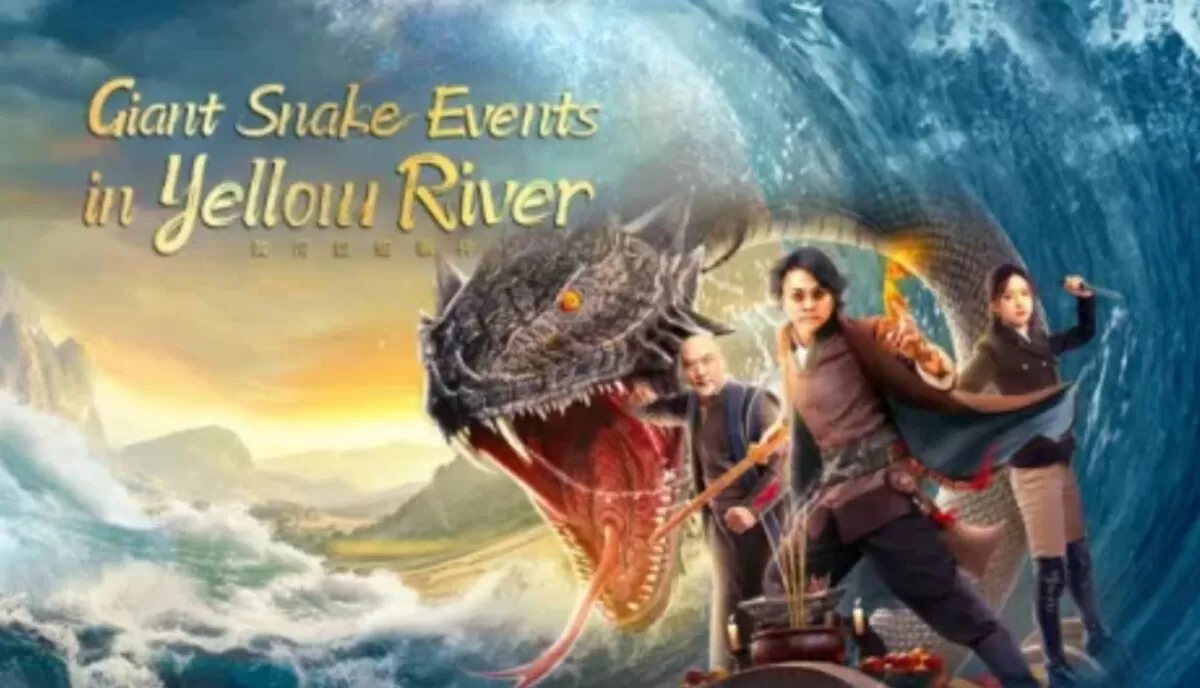 Giant Snake in Yellow River (tivie)