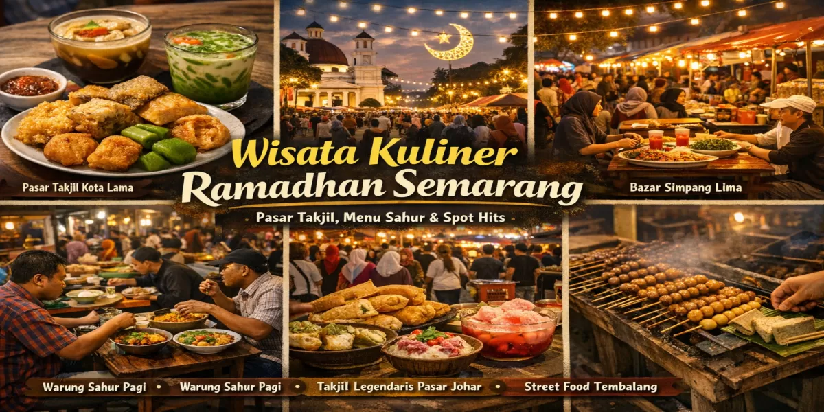 Wisata Kuliner Ramadhan Semarang: Pasar Takjil, Menu Sahur, dan Spot Hits (Ilustrasi gambar )